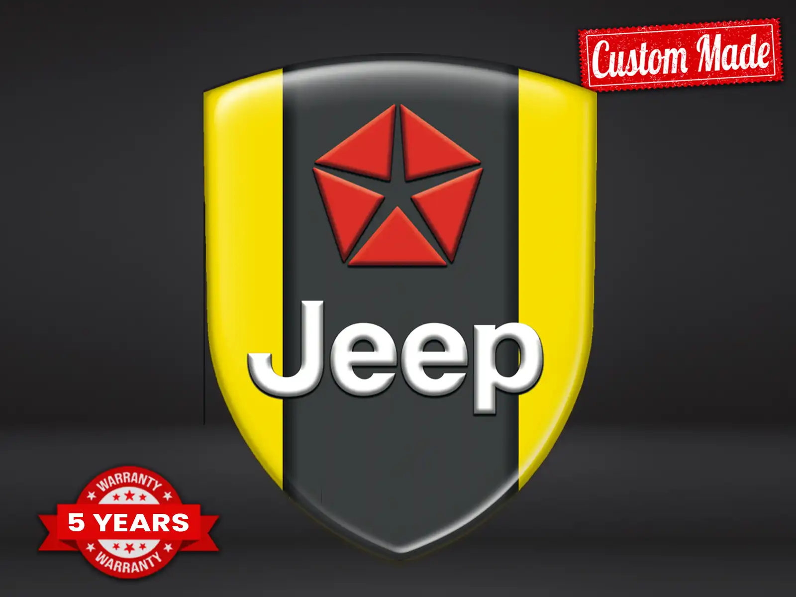 Jeep Emblema Auto Máximo Duradero Estilo Max Rendimiento
